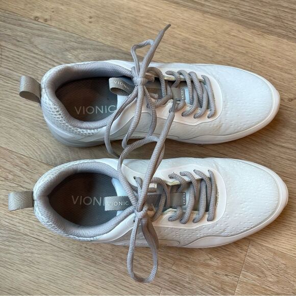 Vionic Jojo Ombre Sneakers in White/Light Mint/Gray size 7.5 - Picture 5 of 14